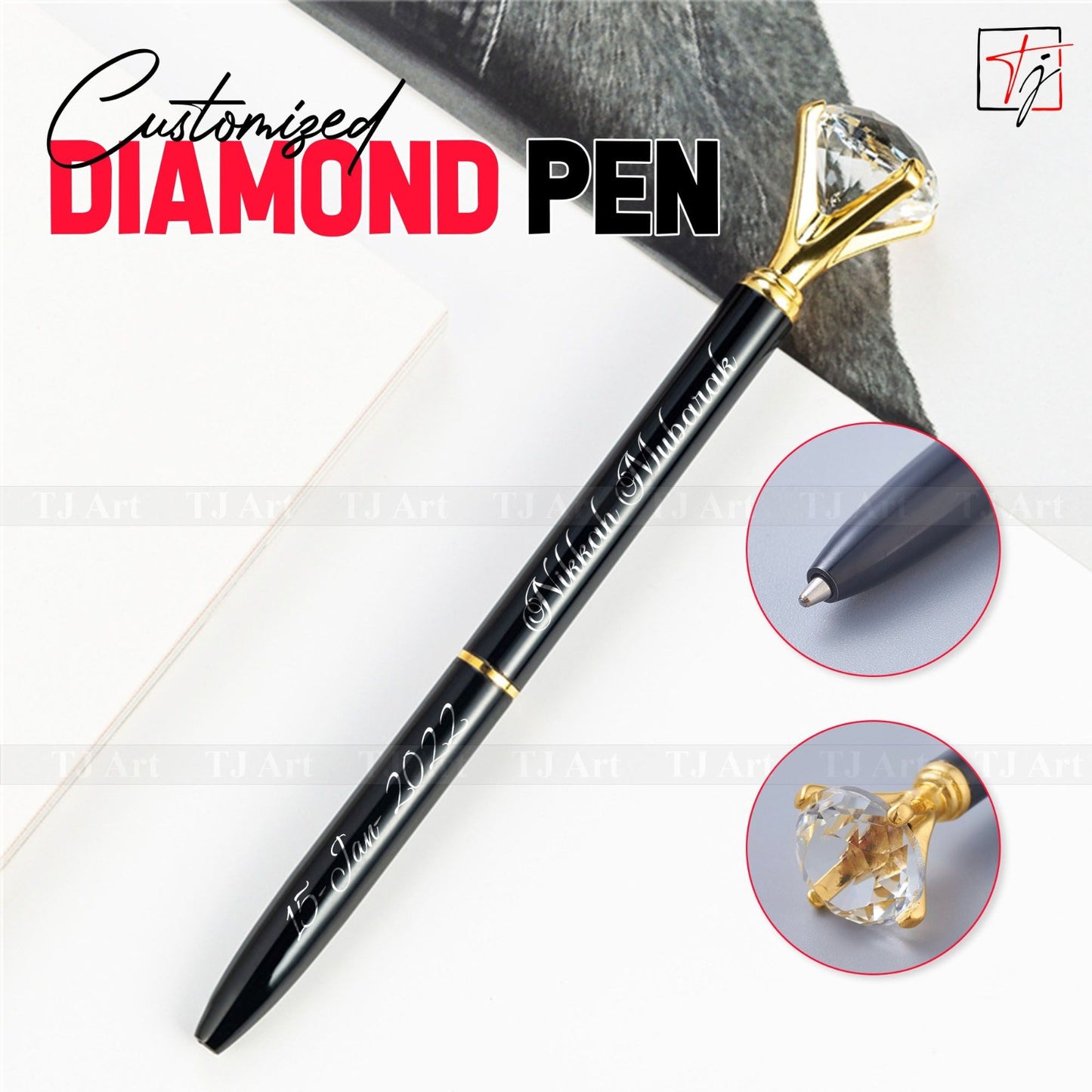 Diamond Customized Pen