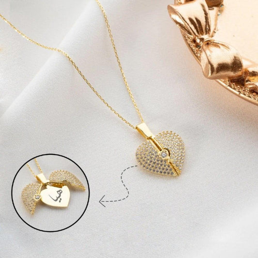 Customized Heart Shaped  Locket