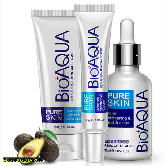 Bioaqua anti acne set of 3